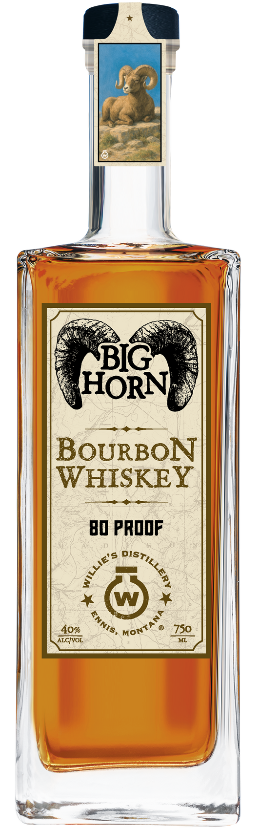 Willie's Bighorn Bourbon