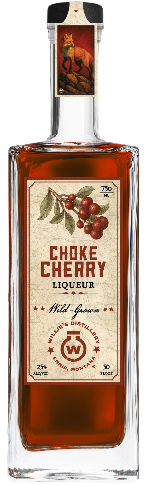 Willie's Choke Cherry Liqueur