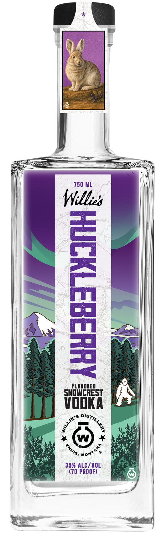 Willie's Snowcrest Huckleberry Vodka