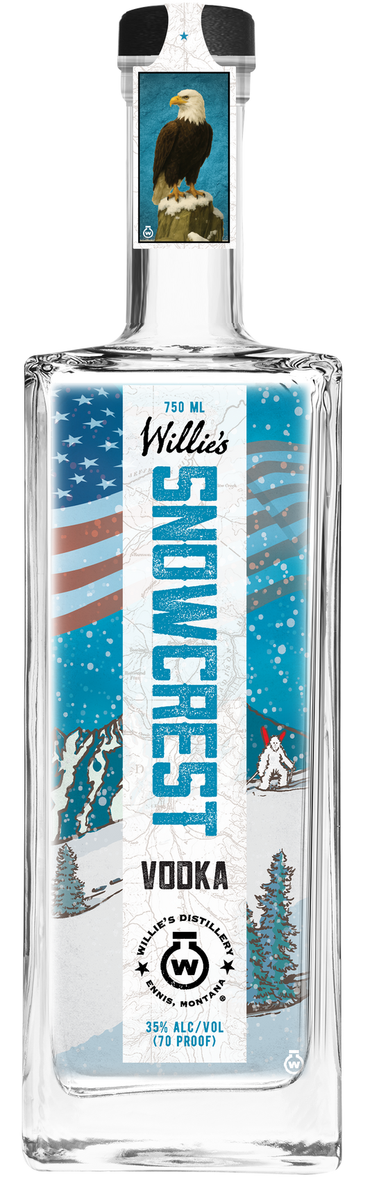 Willie's Snowcrest Vodka
