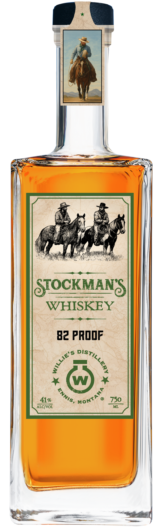 Willie's Stockman's Rye Whiskey