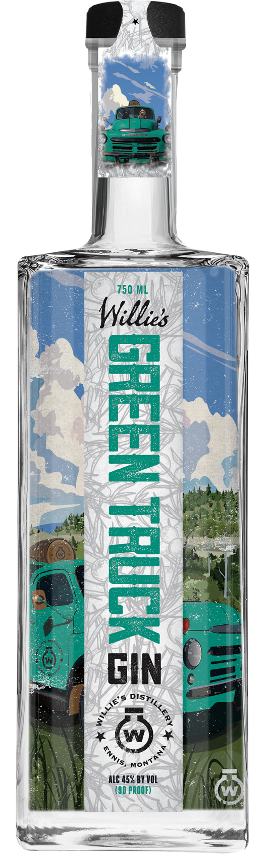 Willie's Green Truck Gin