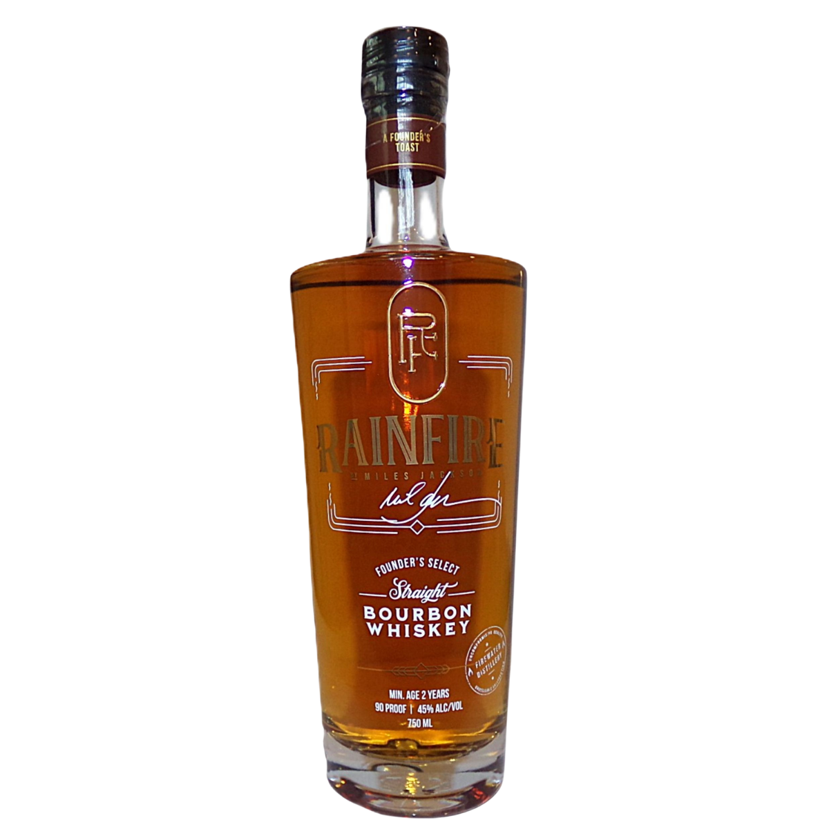 Rainfire Founder's Select Straight Bourbon Whiskey