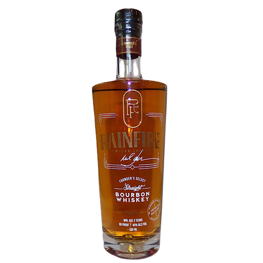 Rainfire Founder's Select Straight Bourbon Whiskey